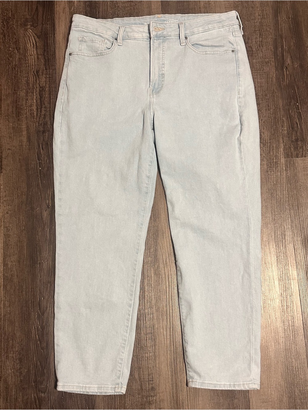 Old Navy Light Wash Straight Leg Jeans